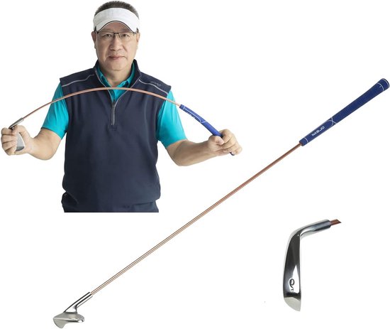 Golf Swing Trainer - Golf Trainingshulp - Golfkracht Verbeteren - Flexibele As - 95 cm van GOLF