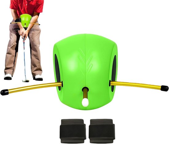 Golf Swing Trainer - Golfbal Oefenhulp - Swing Verbeteren - Uniforme Beweging - 18 x 15 cm - Niet gespecificeerd