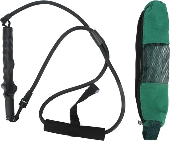 Golf Swing Trainer - Golfoefeningsapparatuur Weerstandsband - Swing Verbeteren - Hoge Elasticiteit Latex - 29 x 8 x 5 cm