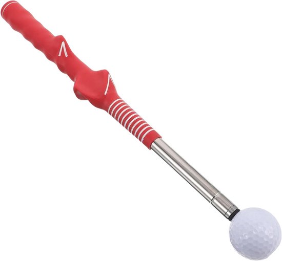 Golf Swing Trainer - Golftrainer Hulpmiddel - Swing Techniek Verbeteren - Intrekbaar met Klikfeedback - 39 cm - Multi van GOLF