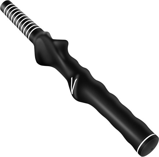 Golf Swing Trainer - Golftrainingshulp Griptrainer - Swing Verbeteren - Verzwaarde Clubkop - 26 cm - Zwart van GOLF