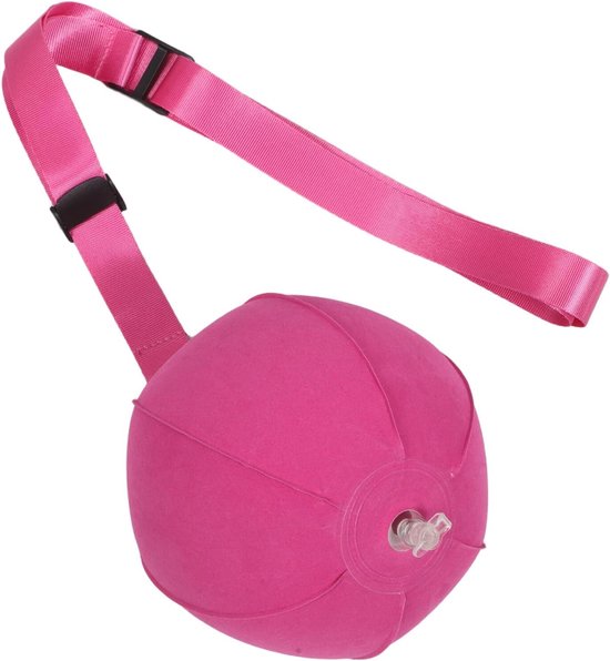 Golf Swing Trainer - Houding Corrector - Golf Oefenen - Opblaasbaar Ontwerp - 12.70x12.70x12.70CM - Roze