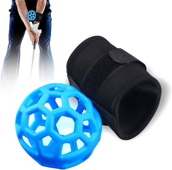 Golf Swing Trainer - Houding Corrector - Golf Training - Intelligente Bal - L - Blauw Zwart