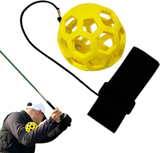 Golf Swing Trainer - Houdingscorrectie Bal - Golfspel Verbeteren - Directe Feedback - 13 cm Hoogte - Meerkleurig