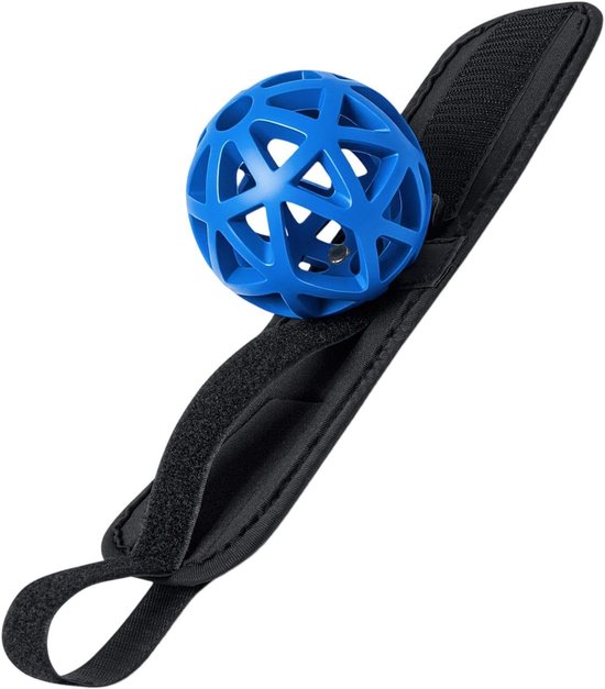 Golf Swing Trainer - Hulpmiddel Bal - Sporten Verbeteren - Verstelbare Polsband - 15.5 cm - Enkele Attribuut van GOLF