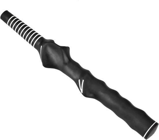 Golf Swing Trainer - Hulpstuk Grip - Golfspel Verbeteren - Ergonomisch Ontwerp - 26 cm Lengte - Zwart van GOLF