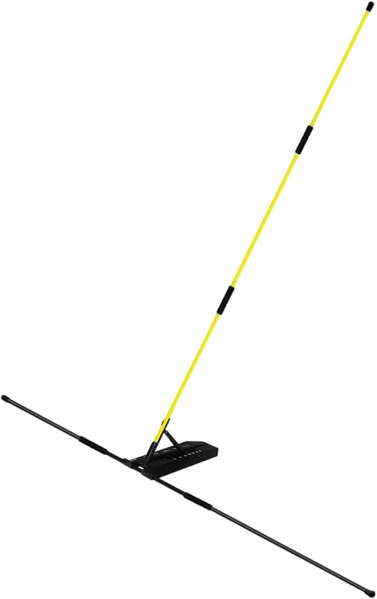 Golf Swing Trainer - Hulpstuk Oefenen - Precisie Verbeteren - Verstelbare Hoek - 105x105cm - Geel