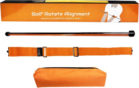 Golf Swing Trainer - Oefenhulp Golf - Golfspel Verbeteren - Corrigeert Zwaaifouten - 63 cm Lengte - Uniek