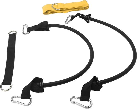 Golf Swing Trainer - Oefenriem Rotatie - Golf Techniek Verbeteren - Multifunctionele Training - 26x26x8 cm - Geel van GOLF