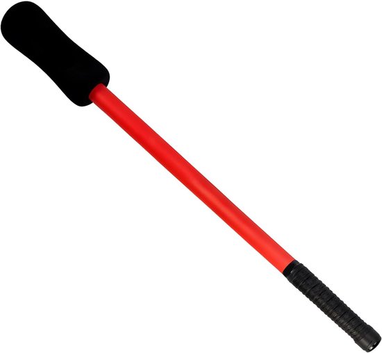 Golf Swing Trainer - Oefenstaaf Golf - Swing Verbeteren - Scheurvaste Constructie - 41 x 16 x 8 cm - Rood