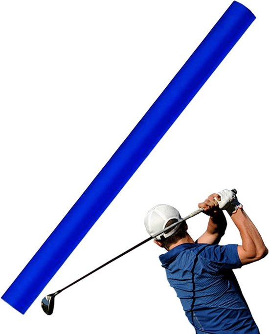 Golf Swing Trainer - Oefenstok Golf - Golfslag Verbeteren - Realistische Oscillatie - 88 cm - Blauw