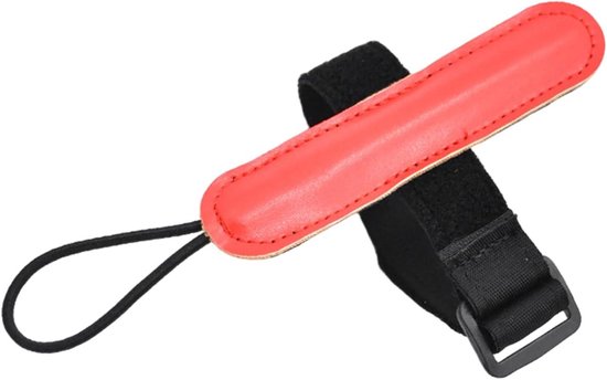 Golf Swing Trainer - Polstrainer Putting - Golfbeweging Verbeteren - Verstelbare Elastische Band - 33 x 13 cm - Rood