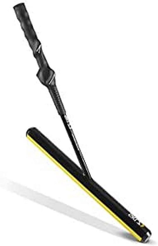 Golf Swing Trainer - Power Position Trainer - Golfslag Verbeteren - Tweekleurige Uitlijning Buizen - 1.2 kg - Zwart