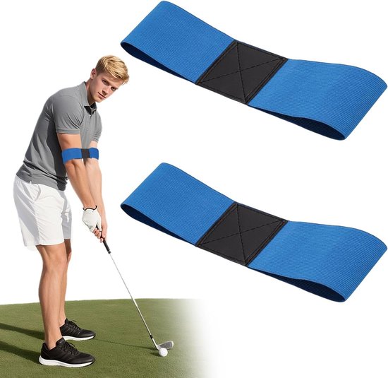 Golf Swing Trainer Set - 2 Stuks Swing Correctiebanden voor Verbeterde Swing Techniek, Pols Stabiliteit en Prestatieverbetering