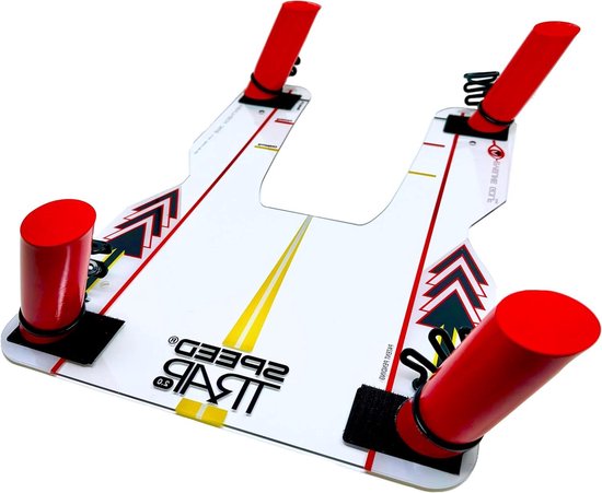 Golf Swing Trainer - Speed Trap Golf - Verbeteren Swing - Wider Impact Zones - 17.5 inches - Red
