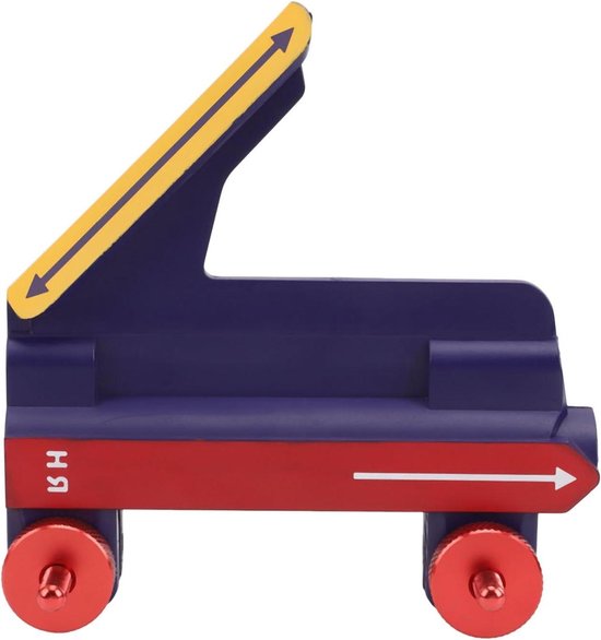 Golf Swing Trainer - Swing Hulp - Golfslag Verbeteren - Compact Draagbaar Ontwerp - 13x11x5 cm - Blauw