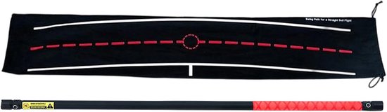 Golf Swing Trainer - Vliegtuig Hulp - Golf Training - Real-time Feedback - 91 cm Lengte - Zwart