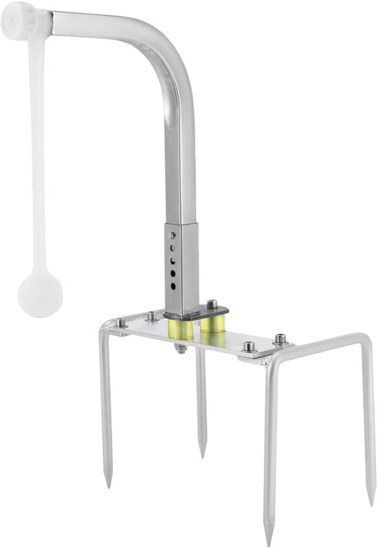 Golf Swing Trainer - Voor Golfswingtraining - Met 5 Niveaus Verstelbare Hoogte - Metaal, Zilver van GOLF
