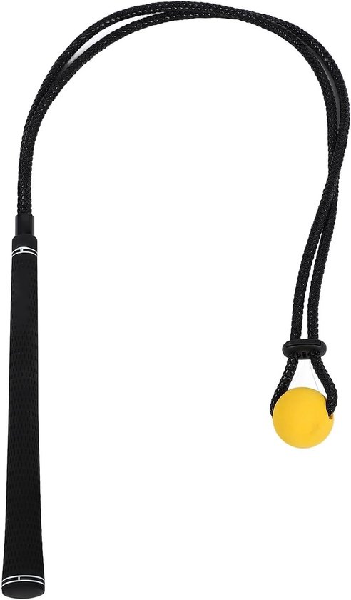 Golf Swing Trainer voor Verbetering van Snelheid en Techniek, Draagbare Nylon Rope Oefenhulpmiddel voor Golfswing