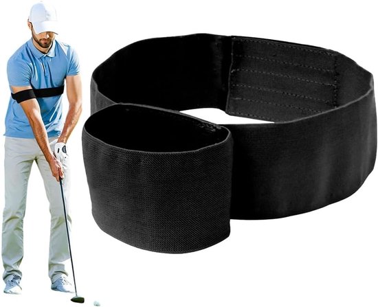 Golf-swingtrainer voor beginners, trainingshulp voor zwaaicorrectie, verbeter je golftechniek binnen en buiten met stabiliteit en controle van GOLF