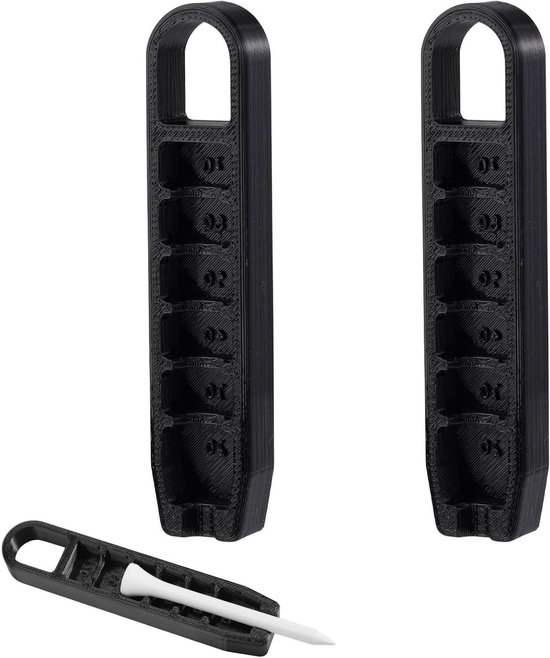 Golf Tee Hoogteversteller - Verstelbare Tool voor Consistente Swings - Trainingsaccessoires - Set van 2