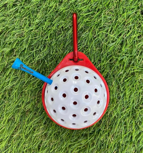 Golf Tee Houder - Tee Organizer Clip - Golf Tee Opslag - Iconisch Golfbal Ontwerp van GOLF