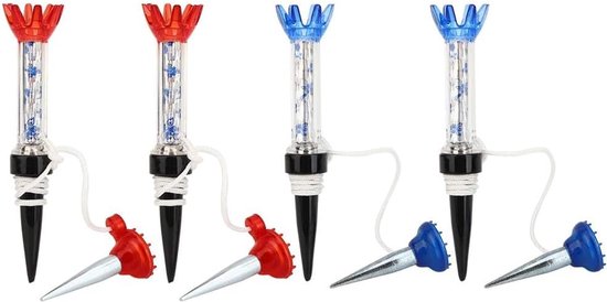 Golf Tee met String - 4 Stuks - Draagbare Lente Golf Oefen T-stukken - Magnetische Steun voor Driving Range en Oefenmat