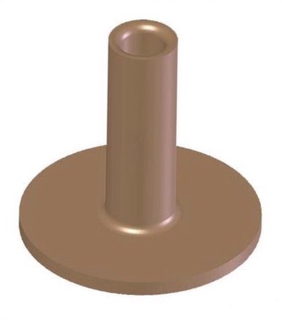 Golf tees - Driving range tees - 55 mm - rubber - 30 stuks van Avento