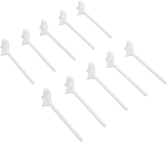 Golf Tees - Golfbalhouders - Nauwkeurigheid Verbeteren - Schuin Platform - 325 Inch - Wit