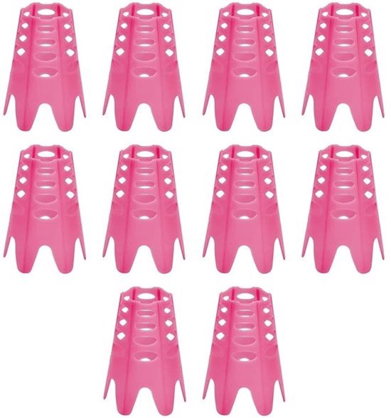 Golf Tees Kunststof - 10 Stuks - Draagbare Golf Training - Milieuvriendelijk - Voor Binnen/Buiten Gebruik - Weerstand Verminderen - Golfballen