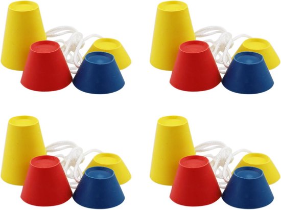 Golf Tees Rubber - Winter Tees - Golfen op Gras - Verschillende Hoogtes - 16 Stuks - Multicolor