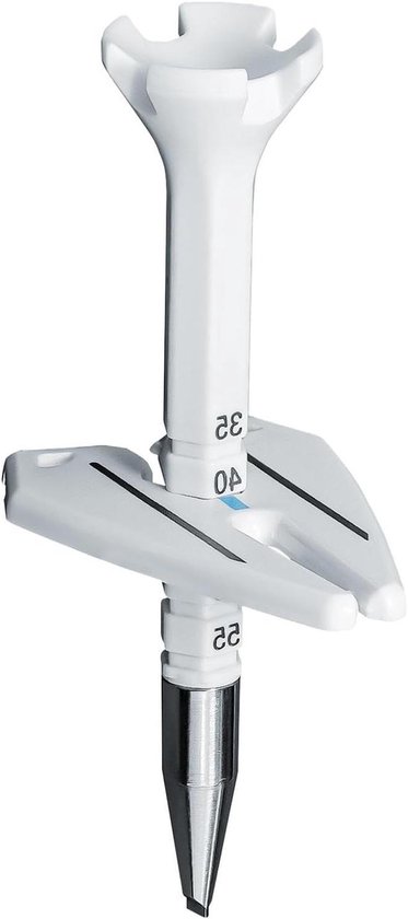 Golf Tees - Trainingshulpmiddel Golf - Golf Oefenen - Verstelbare Hoogte - 10 cm - Zwart