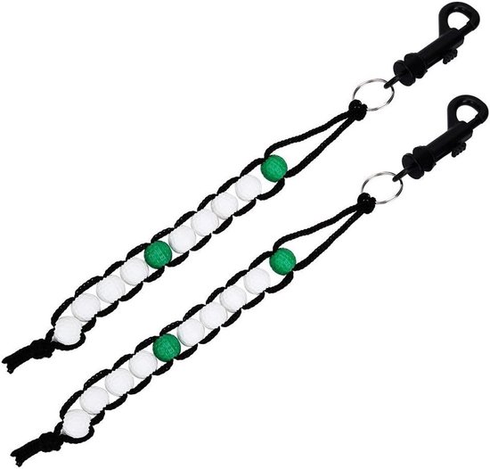 Golf Telbeads voor Golfers - Eenvoudige Scoretelling, Impactmeter en Trainingshulpmiddel voor Golflessen, 30 cm Lange Telhulp van Merkloos
