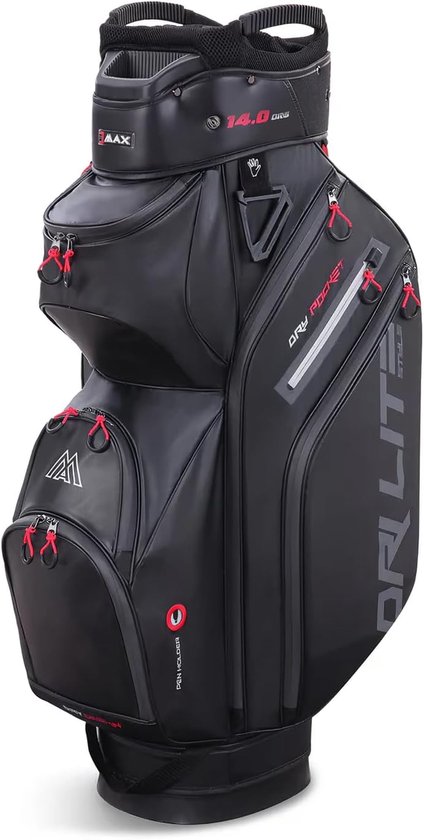 Golf Tourbag Dri Lite Stijl Zwart met 14-voudige Top Organizer van Merkloos