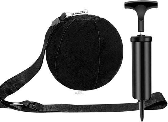 Golf Trainer Bal - Opblaasbaar Materiaal - Swing Verbeteren - Verstelbaar Touw - 147 cm Diameter - Enkel Kenmerk