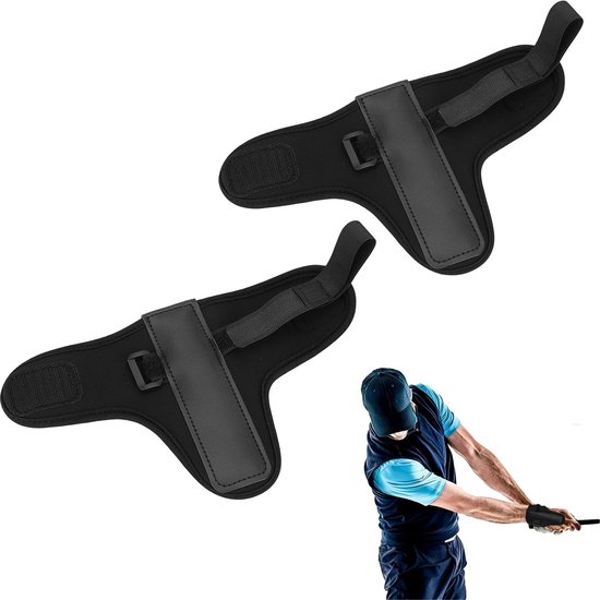 Golf Training Wrist Fixator - 2 Pcs - Wrist Training Aid - Adjustable Clamp voor Beginners - Golf Accessoires - Fly Correction