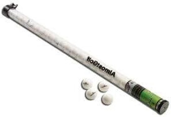 Golf Trainingshulp - Oefenstick Ballen - Golf Training - Inclusief 24 Ballen - Past In Tas - Wit van GOLF