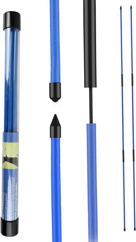 Golf Trainingshulpmiddelen: 2 Stuks Vouwbare Golf Align Sticks van 48,2 Inch voor Nauwkeurige Swing en Verbeterde Techniek van Merkloos
