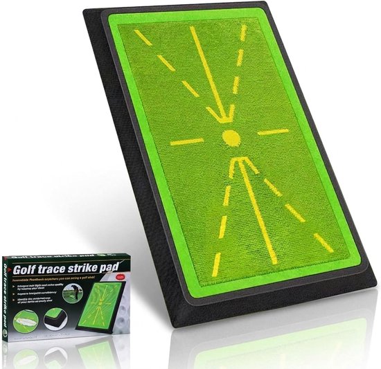 Golf trainingsmat - golfschommelmat - swing feedback - antislip rubberen basis voor binnen en buiten - ShopVlot