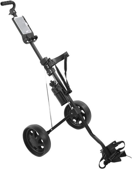 Golf Trolley - Golftrolley Duwkar - Golfen Lopen - Opvouwbaar Ontwerp - 86 x 24 x 23 cm - null