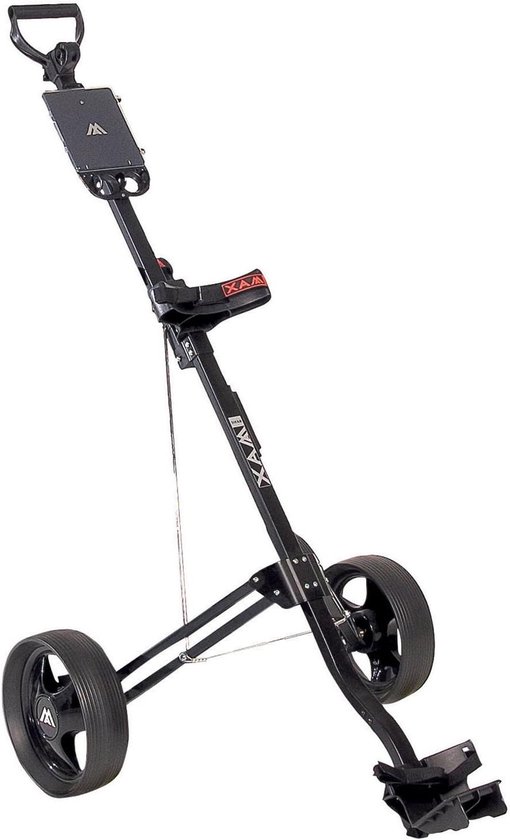 Golf Trolley - Golftrolley Golfkar - Golfen - Lichtgewicht Compact - One size - Zwart