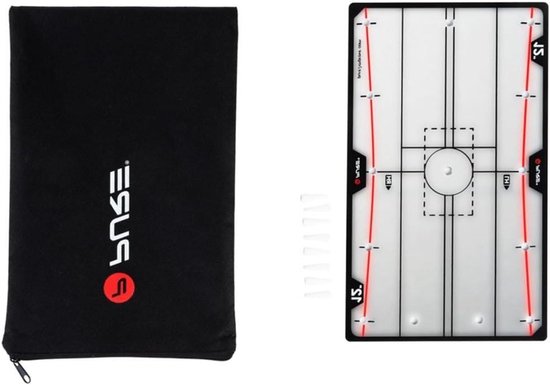 Golf Uitlijningsspiegel - Putter Trainer - Golf Training - Controle Ogen Schouders - 12 inch - Zwart