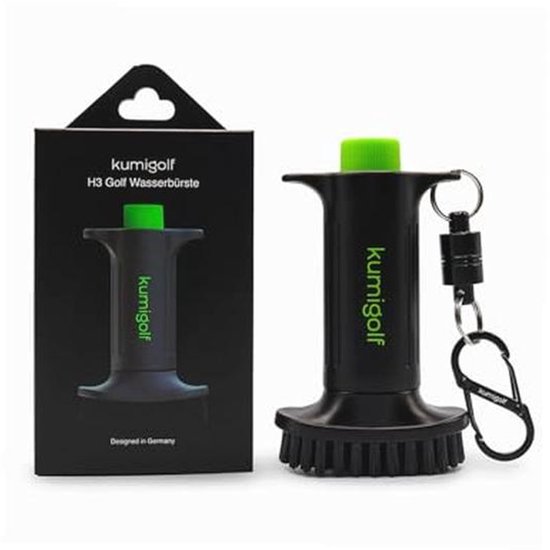 Golf waterborstel met sproeifunctie en magnetische clips - Hoogwaardige nylon borstel voor optimale reiniging van golfclubs van GOLF