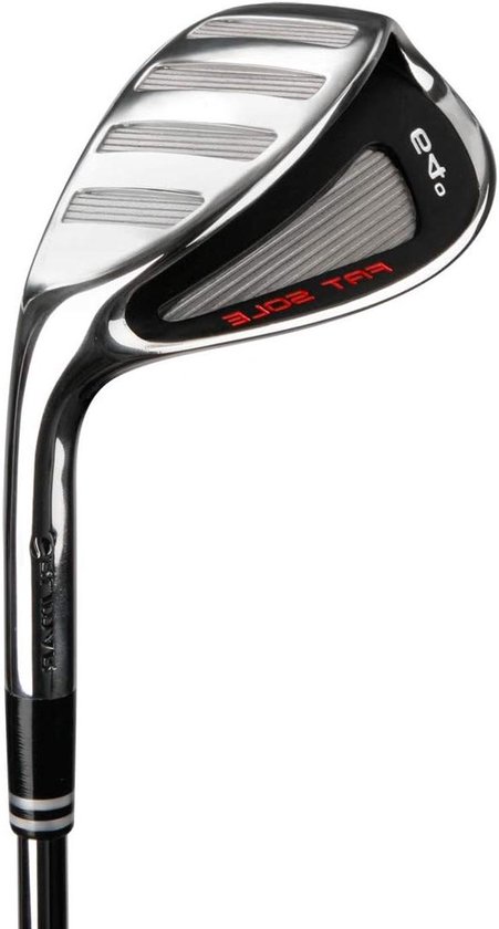 Golf Wedge - Zandwedge Lobwedge - Spelverbetering Golf - Extra Brede Zool - Standard Lengte - Zilver van Merkloos