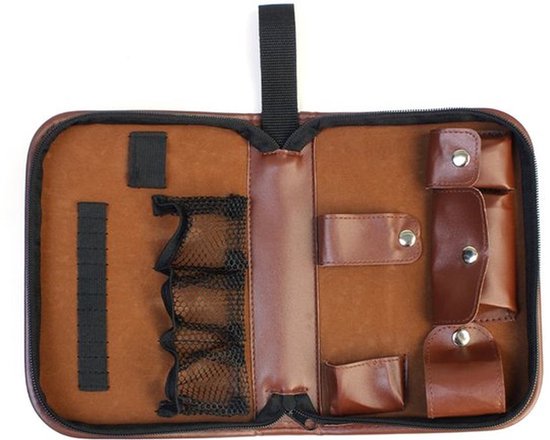 Golfaccessoires opberg tas, golftooltas, golfaccessoire tas, gemakkelijk mee te nemen, multifunctioneel, grote capaciteit, opbergetui van leer