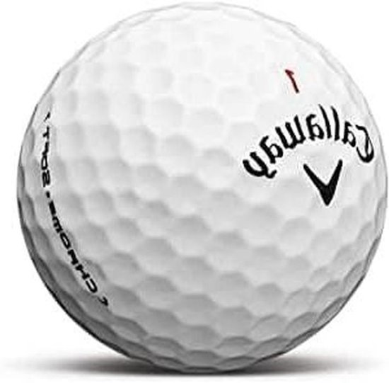 Golfbal Bedrukken - Gepersonaliseerde Bal - Golf Spelen - Zacht Urethaan - 1 Stuks - Wit