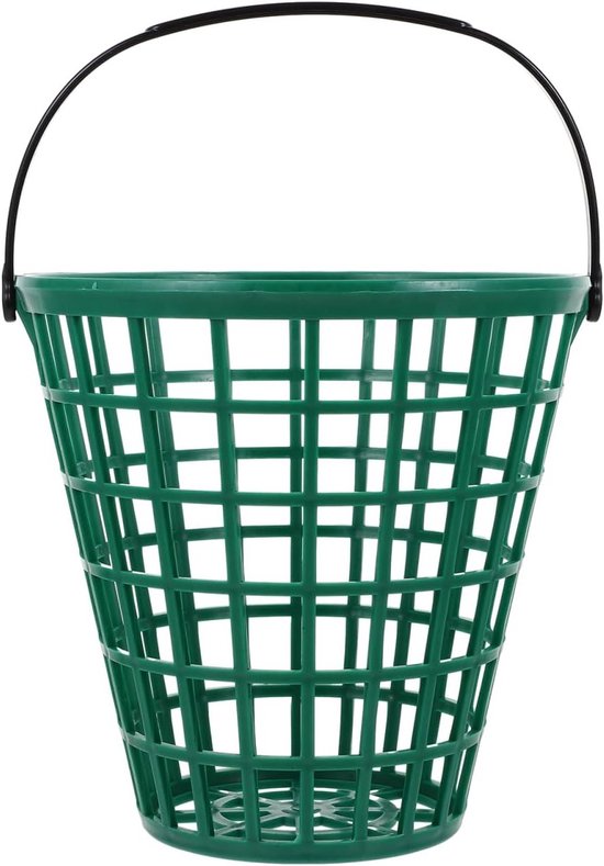 Golfbal container met handvat, nylon bal houder voor 75 golfballen, ideaal voor golfaccessoires en sportuitrusting