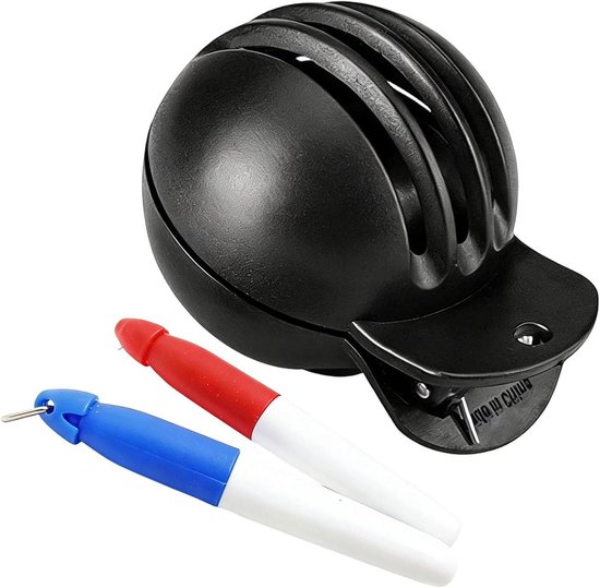 Golfbal Markering Tool - Golfbal Stempel - Golfspel Verbeteren - Drie Lijn Uitlijning - 1 Set - Meerkleurig