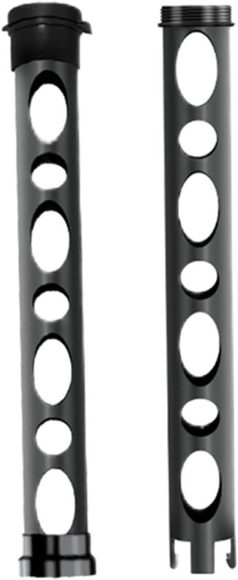 Golfbal Recovery Tube - Ballen Verzamelaar - Golf Training - Ergonomische Grip - 845 cm - Zwart