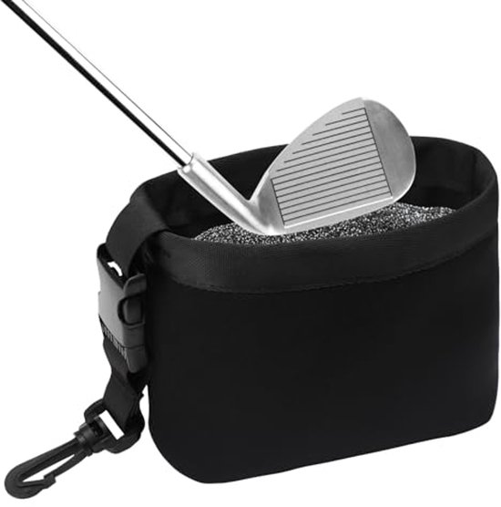 Golfbal Reinigingstas met Draagbare Clip - Waterdichte Tas voor Golfclubs